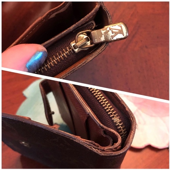 🤎Beautiful Louis Vuitton wallet women leather,dark, brown🤎 - Picture 4 of 8